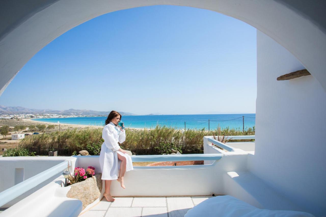 Naxian Riviera Exclusive Seafront Suites, Junior Suite アギオス・プロコピオス エクステリア 写真